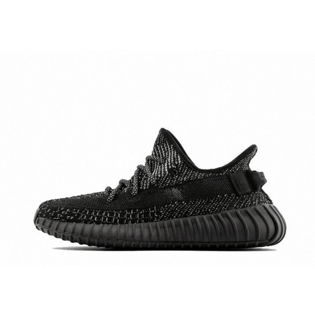 Men's Yeezy Boost 350 V2 Black Static Reflective Shoes