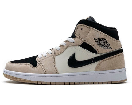 Men's Air Jordan 1 Mid Barely Orange Shoes