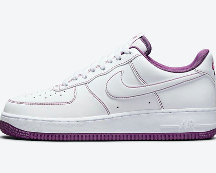 Men's Air Force 1 Low Covered Purple Stitching Shoes