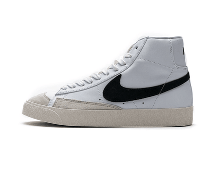 Men's Blazer Mid 77 Black White Shoes