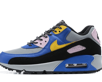 Men's Air Max 90 Blue Yellow Shoes