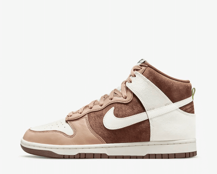 Men's SB Dunk High Retro PRM Light Chocolate Shoes