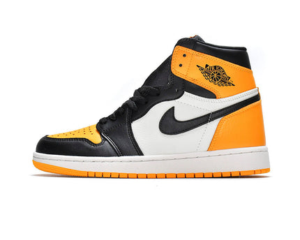 Men's Air Jordan 1 High OG Yellow Toe Shoes