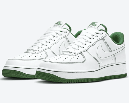 Men's Air Force 1 Low White Pine Green Shoes
