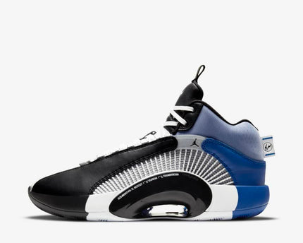 Men's Air Jordan 35 XXXV x Fragment Base Grey Shoes