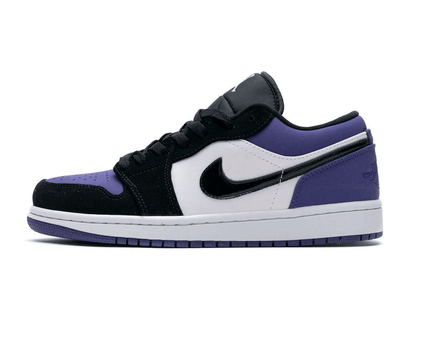 Men's Air Jordan 1 Low Court Purple Shoes