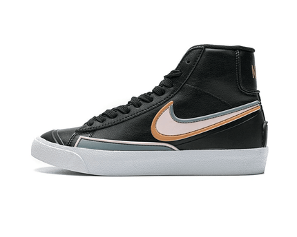 Men's Blazer Mid 77 Black Pink Shoes