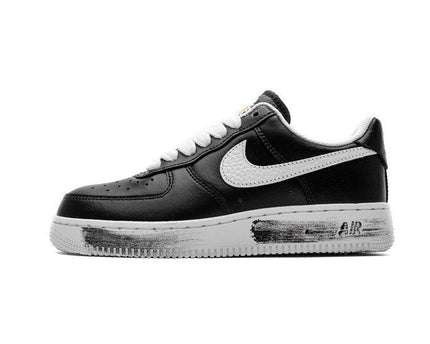 Men's PEACEMINUSONE X Air Force 1 Low Black White Shoes