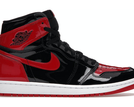 Men's Air Jordan 1 High OG Bred Patent Shoes