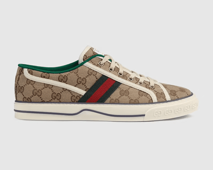 Men's Gucci Tennis 1977 Beige Sneaker Shoes