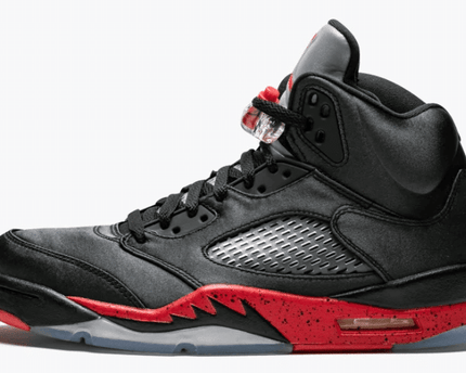 Men's Air Jordan 5 Satin Bred Shoes