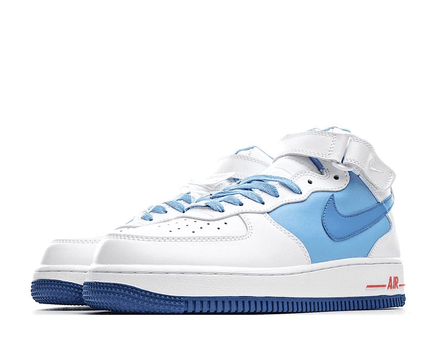 Men's Air Force 1 Mid Blue Shoes