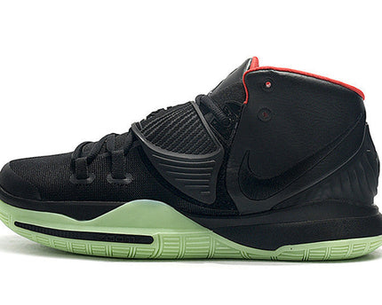 Men's Kyrie 6 Black Green Shoes