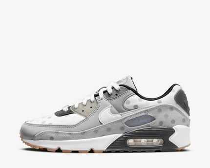 Men's Air Max 90 White Polka Dot Shoes
