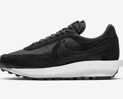 Men's LDC Waffle X Sacai Black Nylon Shoes