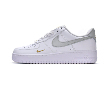 Men's Air Force 1 Low Essential White Light Silver Shoes