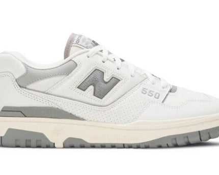 Men's New Balance 550 Aime Leon Dore White Grey Shoes