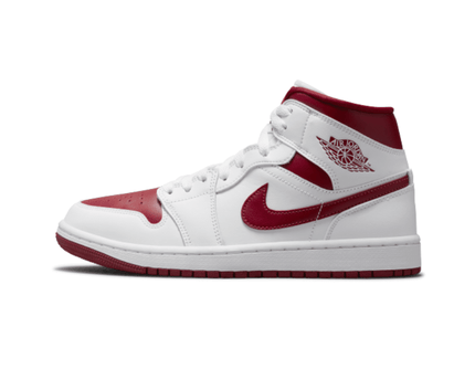 Men's Air Jordan 1 Mid Reverse Chicago Shoes