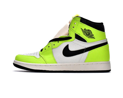 Men's Air Jordan 1 High OG Volt Neon Green Shoes