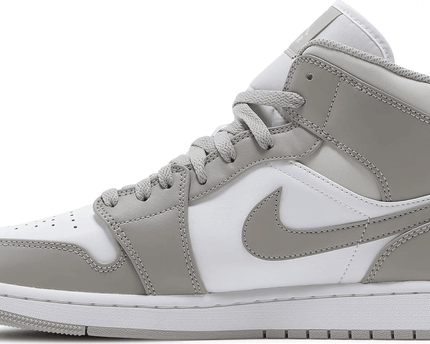 Men's Air Jordan 1 Mid College Grey Shoes
