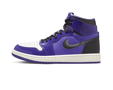 Men's Air Jordan 1 Purple Patent Shoes