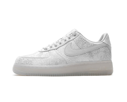 Men's Fragment Clot x Air Force 1 PRM White Shoes