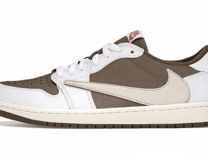 Men's Travis Scott x Air Jordan 1 Low Reverse Mocha Shoes