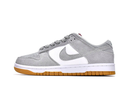 Men's SB Dunk Low Ash White Red Shoes