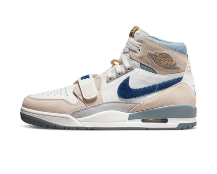 Men's Air Jordan Legacy 312 White Mystic Navy Shoes