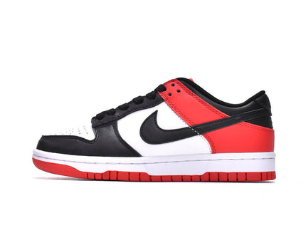Men's SB Dunk Low Black Red Shoes