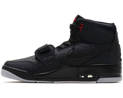 Men's Air Jordan Legacy 312 Elephant Print Black Shoes