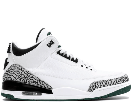 Men's Air Jordan 3 Retro Oregon Pit Crew Shoes