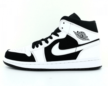 Men's Air Jordan 1 Mid Panda Shoes