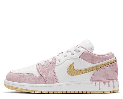 Men's Air Jordan 1 Low GS Strawberry Ice Cream Shoes