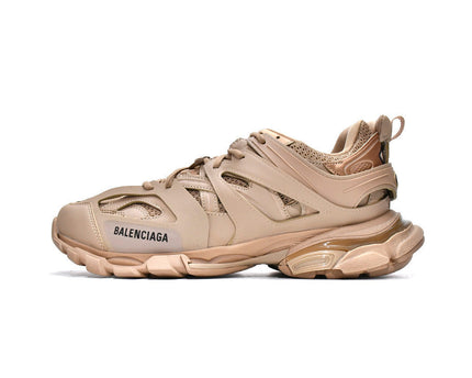 Men's Balenciaga Track Lace-Up Coffee Brown Shoes