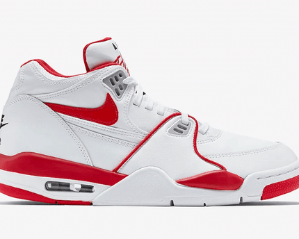 Men's Air Flight 89 University Red White Shoes