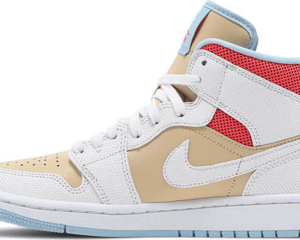 Men's Air Jordan 1 Mid SE Sesame Shoes