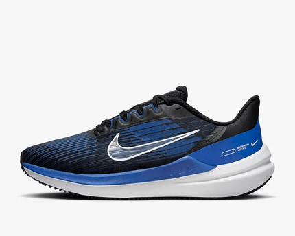 Men's Air Zoom Winflo 9 Black Old Royal Shoes