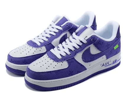 Men's Air Force 1 Low x Louis Vuitton Purple Shoes