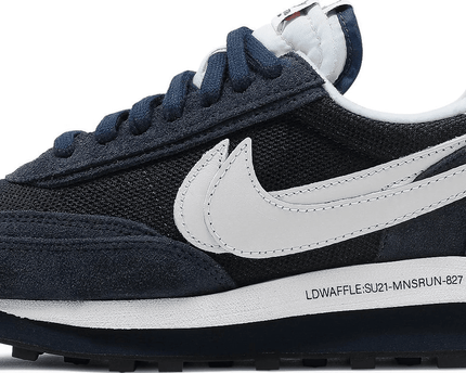Men's Sacai x VaporWaffle x Fragment Design LDV Blackened Blue Shoes