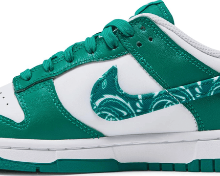 Men's SB Dunk Low Green Paisley Shoes