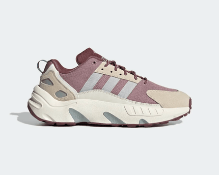 Men's ZX 22 Boost Burgundy Shoes