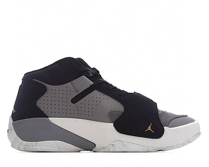 Men's Air Jordan Zion 2 Black Metallic Gold Shoes