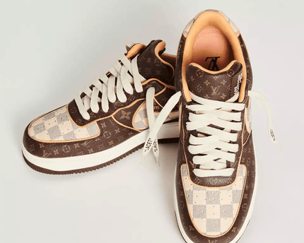 Men's Air Force 1 Low x Louis Vuitton Brown Shoes