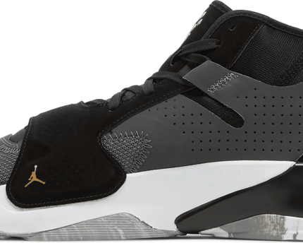 Men's Air Jordan Zion 2 TB Black Metallic Gold Shoes