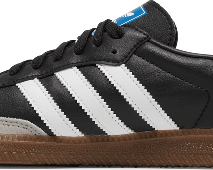 Men's Adidas Samba Vegan Black Gum Shoes
