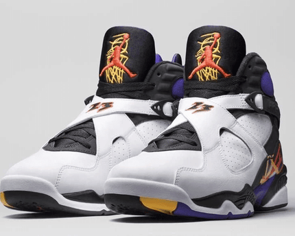 Men's Air Jordan 8 Three Peat Shoes
