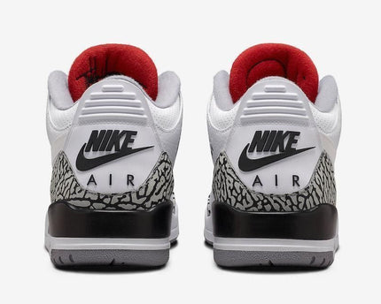 Men's Air Jordan 3 Tinker White Cement Shoes