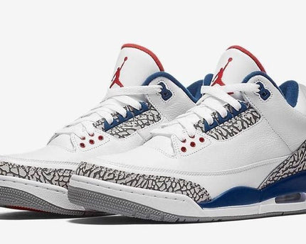 Men's Air Jordan 3 True Blue Shoes