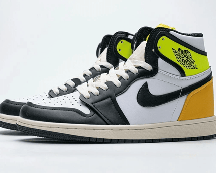 Men's Air Jordan 1 Retro High OG Volt Gold Shoes